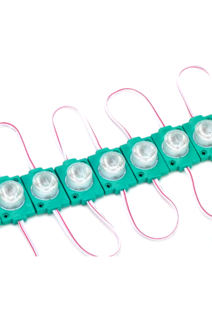 Tek Lensli Modül Led Yeşil 1.5w (10 Adet)