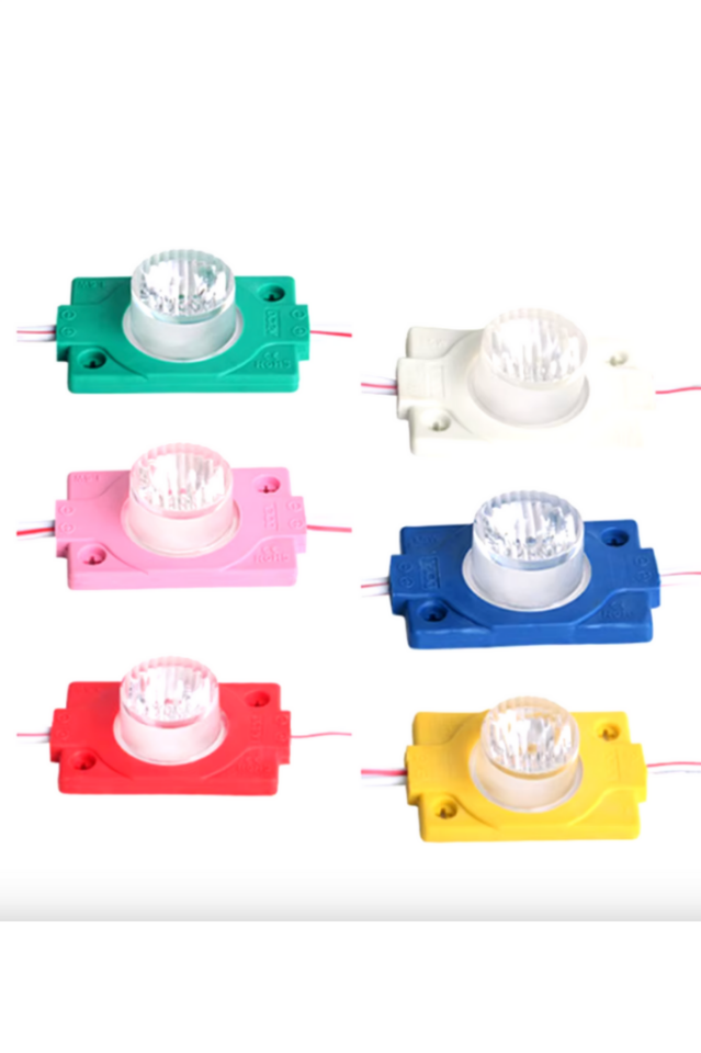 Tek Lensli Modül Led Yeşil 1.5w (10 Adet)