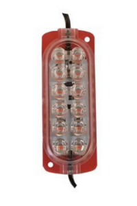 12 Volt 2.4 Watt Animasyonlu Çakar Led Kırmızı