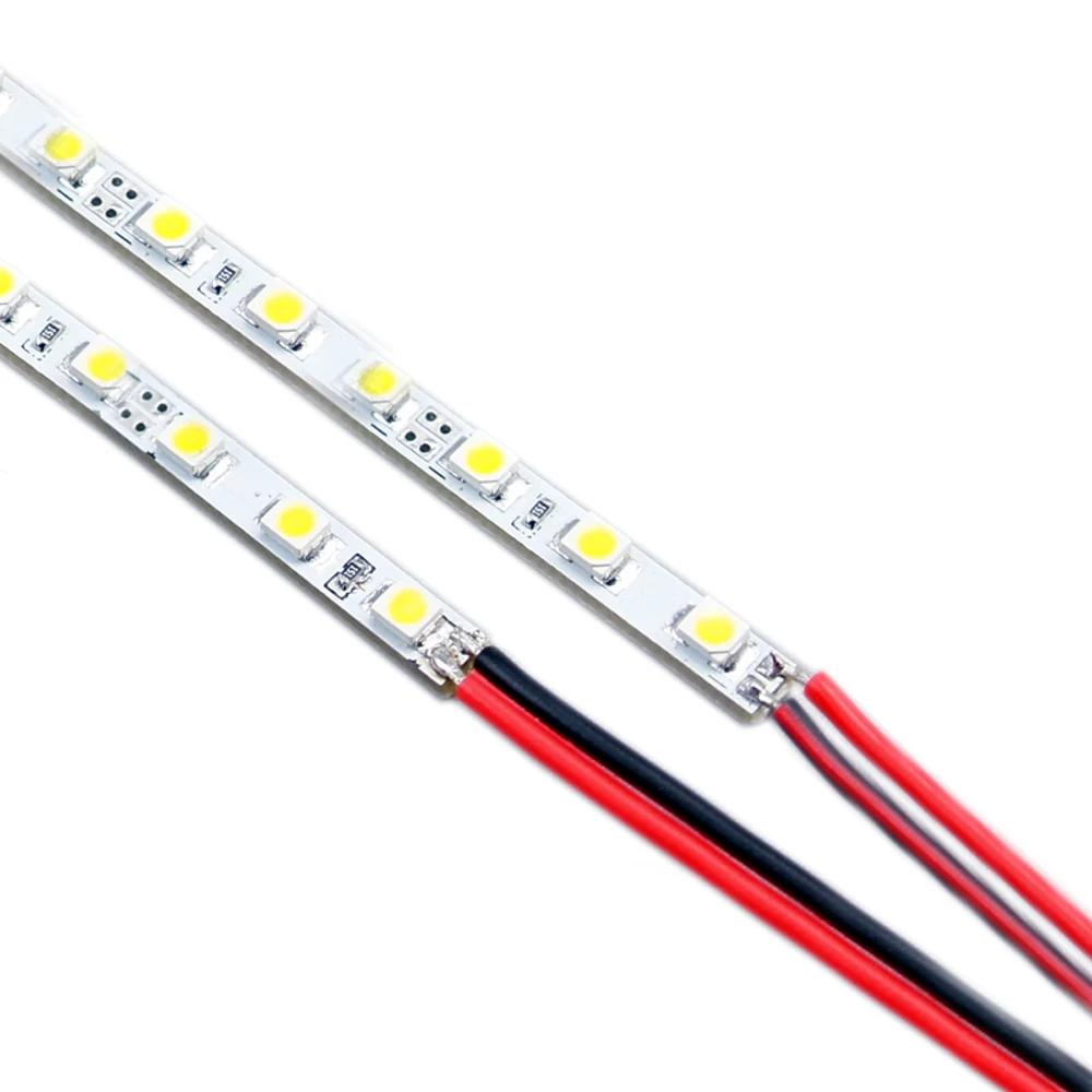 4 MM 2835 Ledli Alüminyum Çubuk Led Mavi