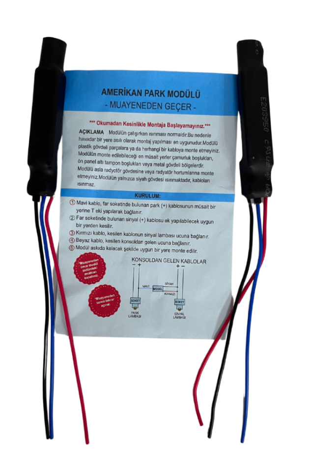 Düğmeli Amerikan Park Modülü