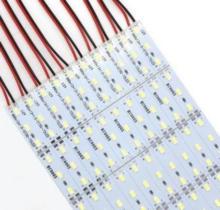 12 Volt 5630 Ledli Led Bar Alüminyum Çubuk 72 Ledli Gün Işığı (10 Adet)