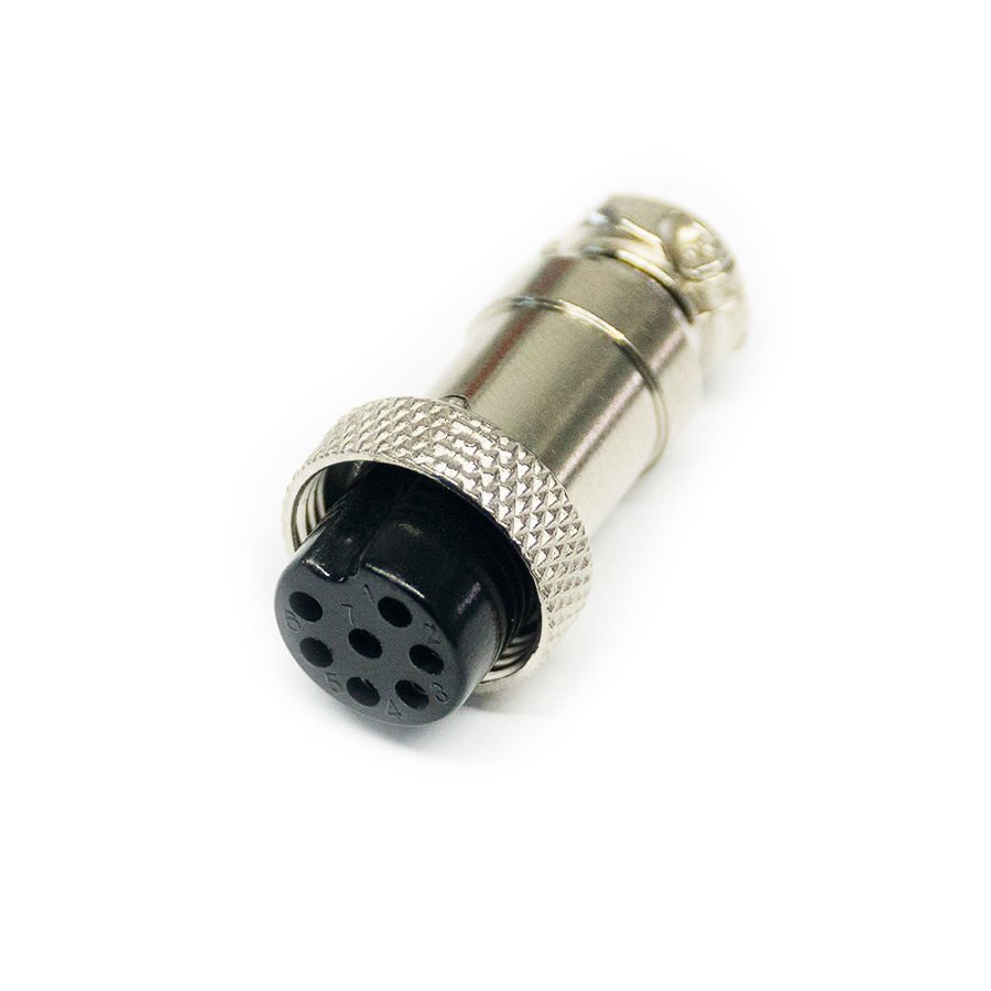 7 li Mic Dişi Konnektör - (Gx-16) ( 5 Adet )