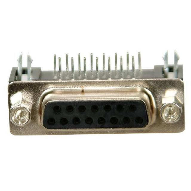 15 Pin 90' PCB Tip Dişi D-Sub Konnektör ( 10 Adet )