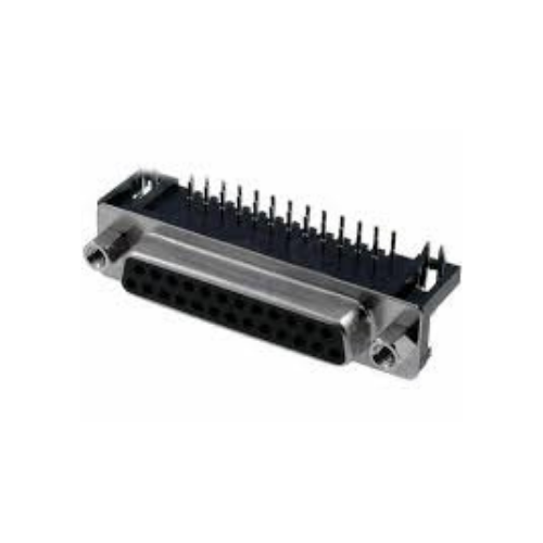 25 Pin 90' PCB Tip Dişi D-Sub Konnektör ( 5 Adet )