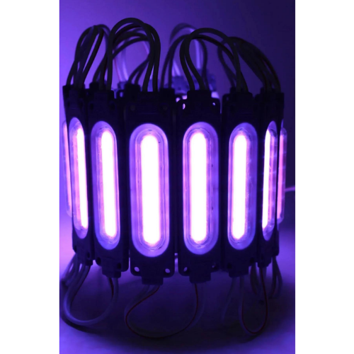 12 Volt 2 Watt Cob Led Modül Mor (10 Adet)