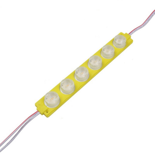 6 Lensli 12 Volt 6 Watt Sarı Modül (10 Adet)
