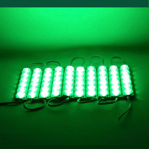 6 Lensli 12 Volt 6 Watt Yeşil Modül (10 Adet)