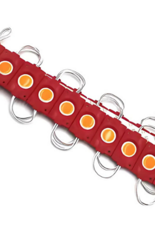Tekli Su Geçirmez 12 Volt 2.4 Watt Modül Led Kırmızı (10 Adet)