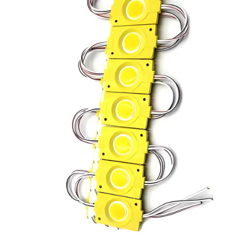 Tekli Su Geçirmez 12 Volt 2.4 Watt Modül Led Sarı (10 Adet)