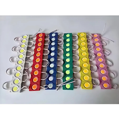 Tekli Su Geçirmez 12 Volt 2.4 Watt Modül Led Pembe (10 Adet)