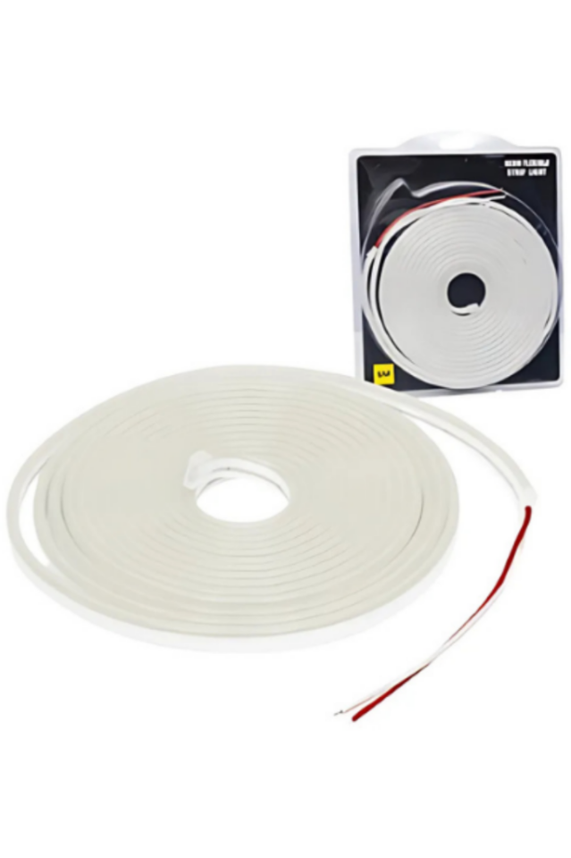 Neon Led Gün Işığı 12 Volt 6x12mm (5 Metre)