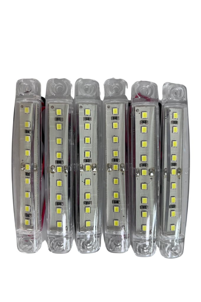 Parmak Led Beyaz 9 Ledli (6 Adet)