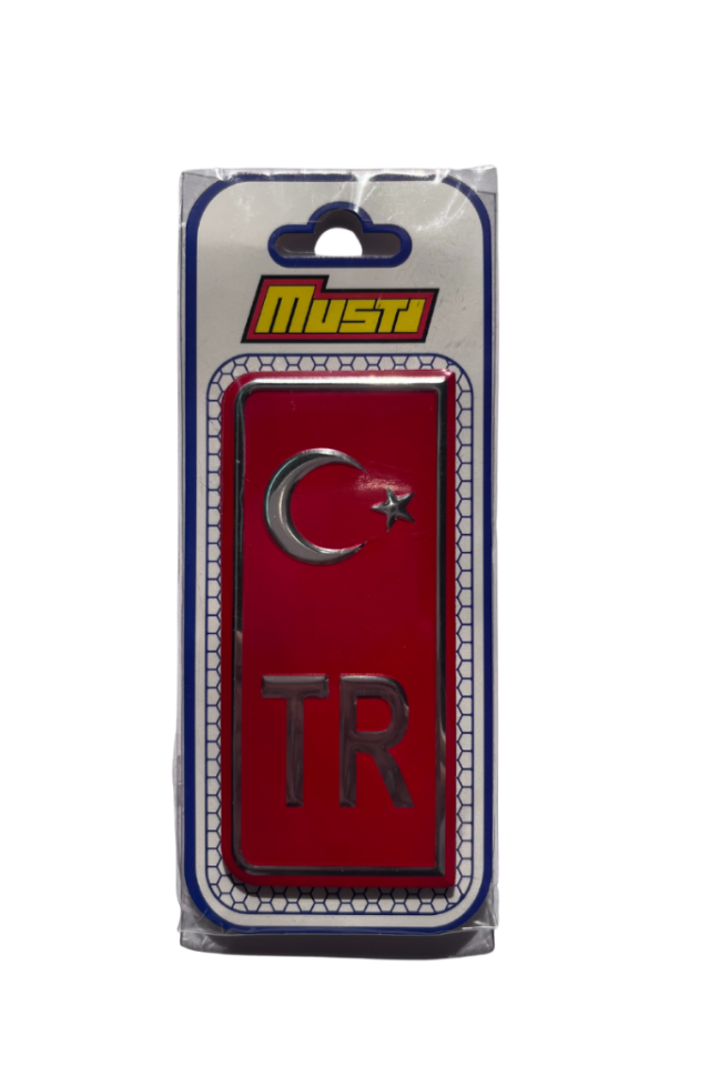 TR Plaka Sticker (5 Takım)