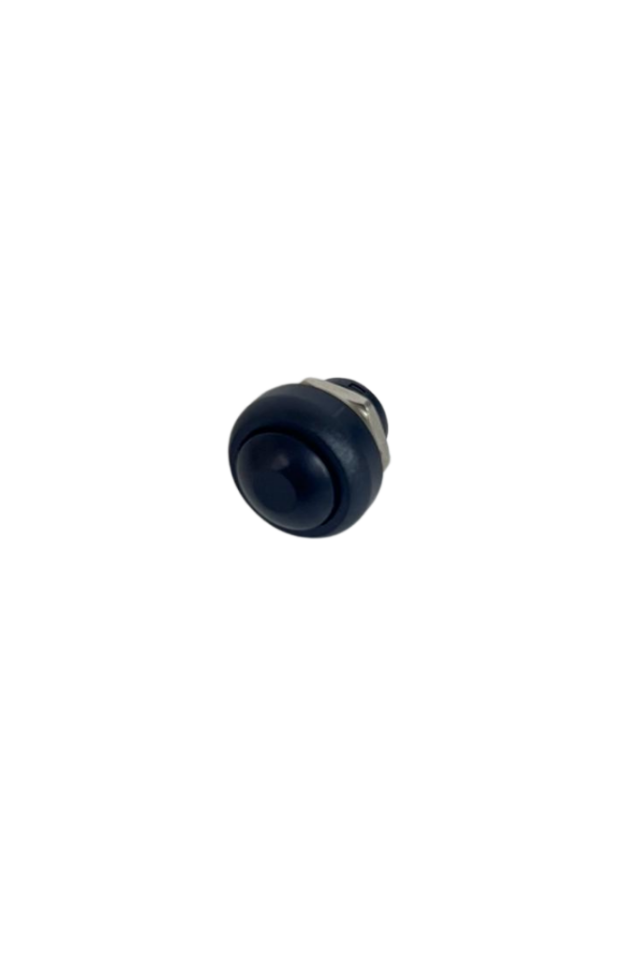Push Buton Siyah 12MM PBS33B (10 Adet)