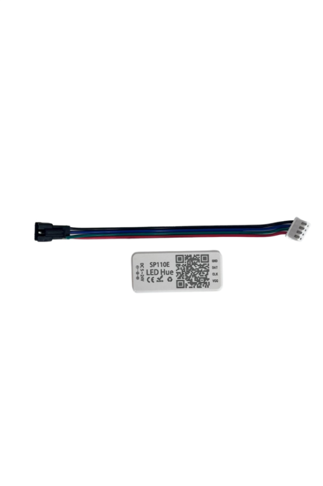 SP110E RGB Pixel Şerit Led Kontrol Cihazı Bluetooth Bağlantılı