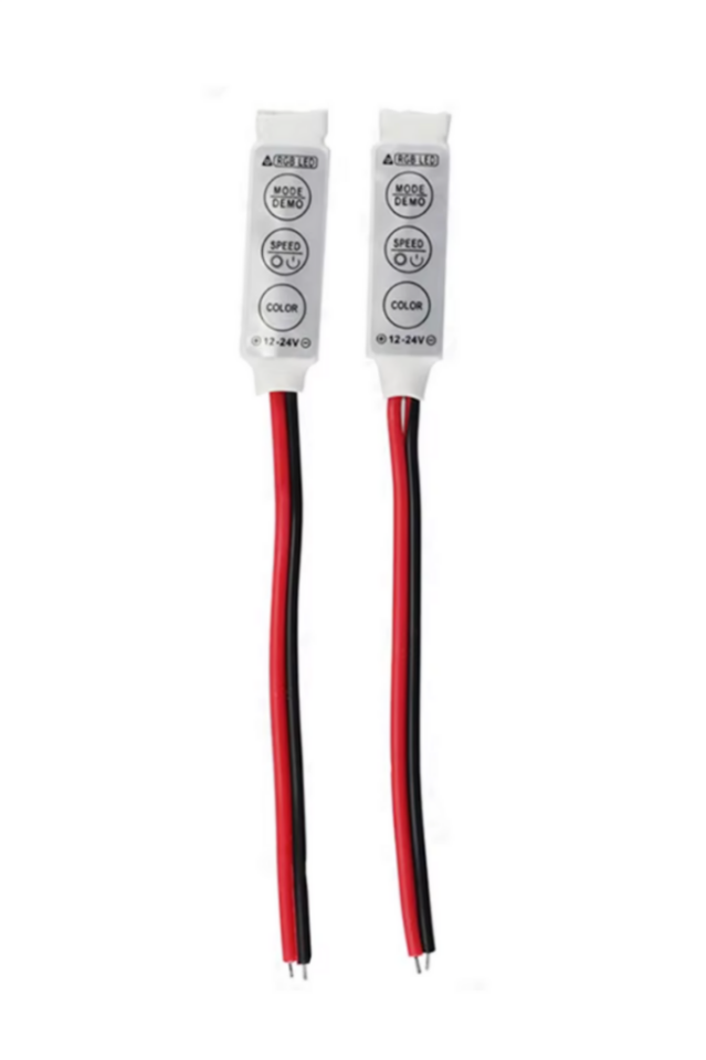 5-24V RGB Led Kontrol 3 Tuşlu Manuel Mini Dimmer