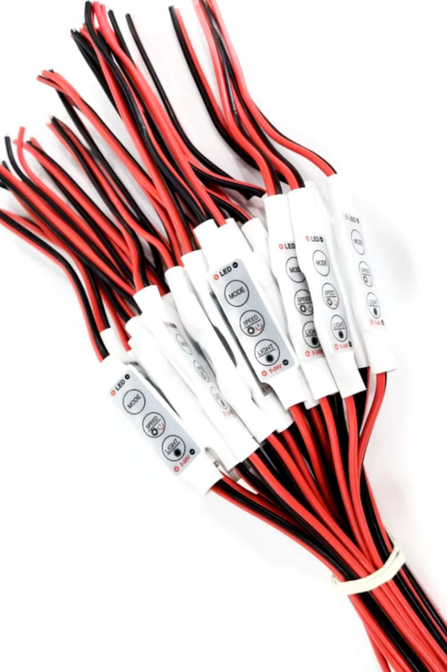 5-24V Mini Dimmer Animasyon Devresi 3 Tuşlu