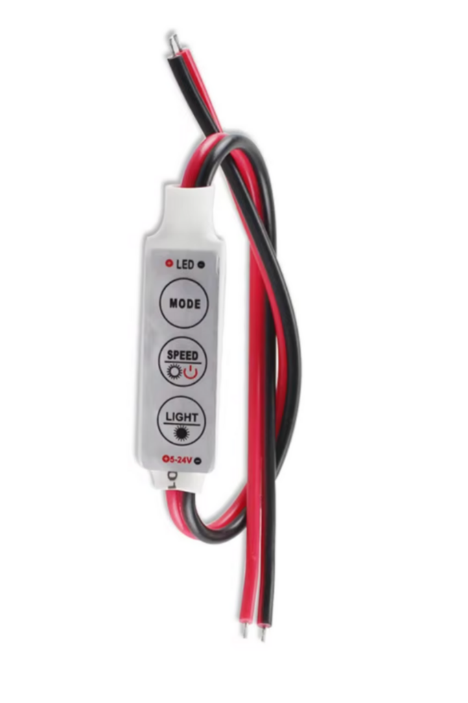 5-24V Mini Dimmer Animasyon Devresi 3 Tuşlu