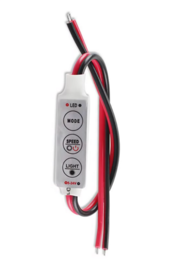 5-24V Mini Dimmer Animasyon Devresi 3 Tuşlu