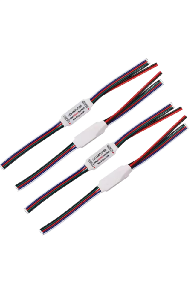 5-24V Mini RGB Led Ara Kontrol Cihazı Güç Yükseltici Amplifier