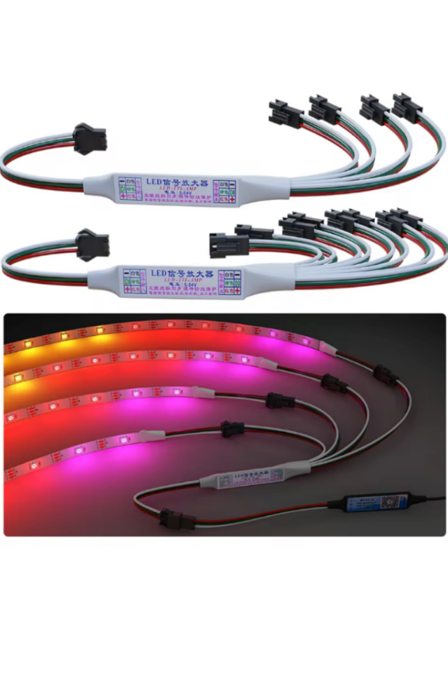 Pixel Led Çoklayıcı 4 Çıkışlı WS2811- WS2812B