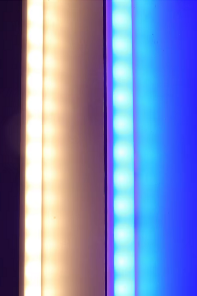 Alüminyum Kasalı Çubuk Barled 12V 72 Ledli 5730 Opak Cam BEYAZ Led