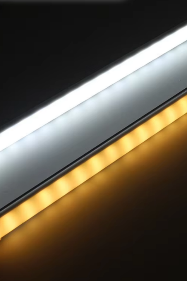 Alüminyum Kasalı Çubuk Bar Led 12V 72 Ledli 5730 Opak Cam SARI (AMBER) Led