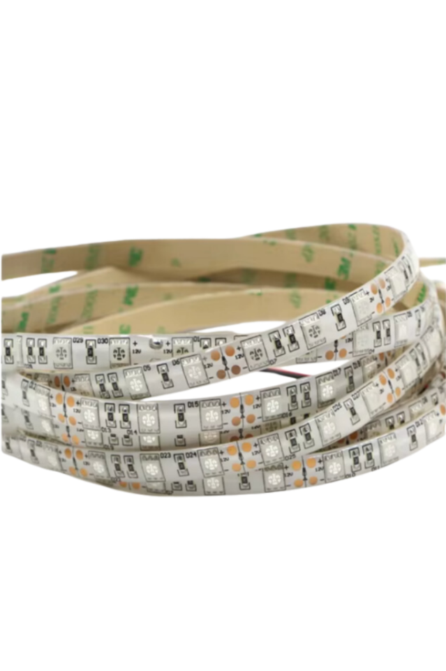 Ultraviyole 2835 Şerit Led 12V Uv Şerit Led Black Light 120 Ledli ( 1 Metre )