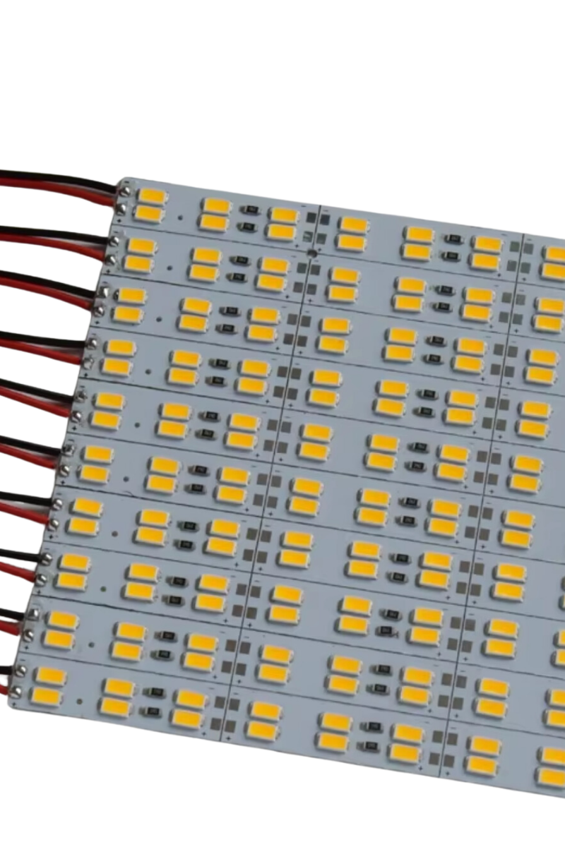 5730 Çift Sıra Alüminyum Çubuk Led Gün Işığı 12V 144 Ledli (1 Metre)