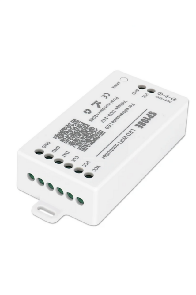 SP108E Pixel Şerit Led Kontrol 5-24v Adreslenebilir ARGB Wi-Fi Kontrol Kutusu WS2811-WS2812