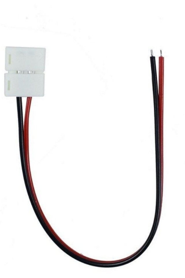 Şerit Led Birleştirme Aparatı Kablolu 2’li Tek yönlü (5 Adet)