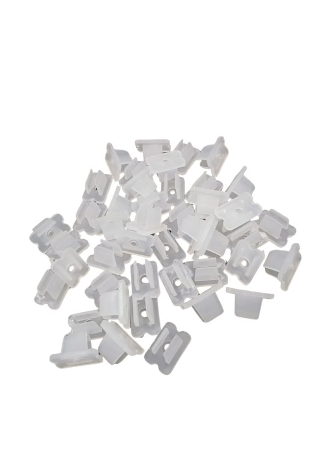 Neon Şerit Led Birleştirme Aparatı Sabitleyici Montaj Aparatı 6X12MM (20 Adet)