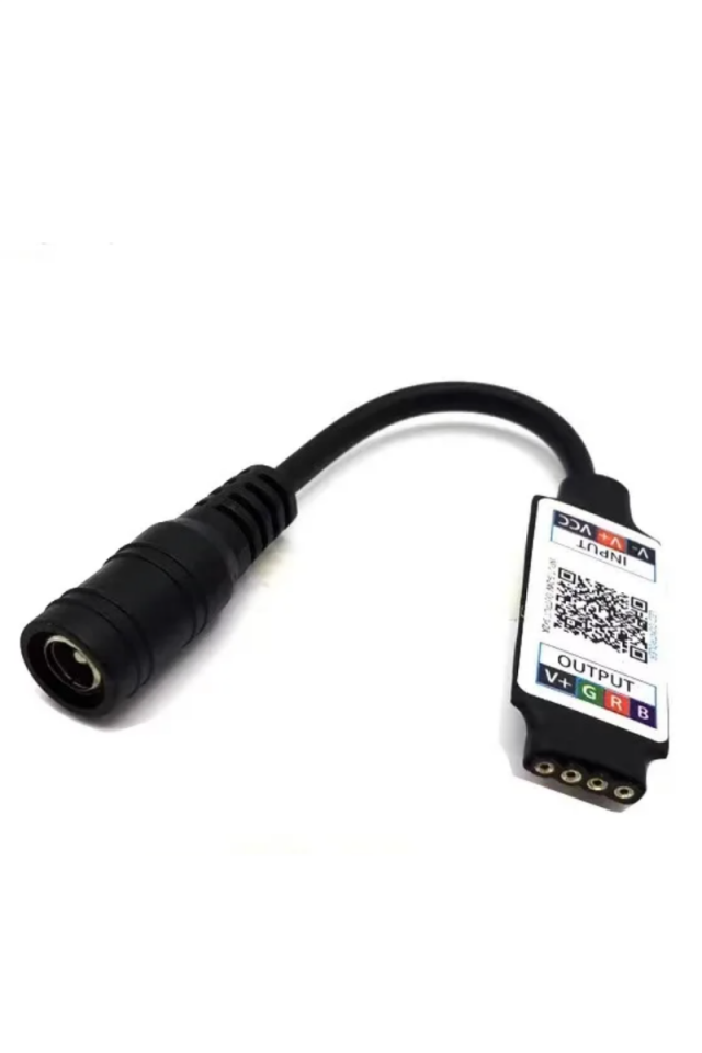 Bluetooth 6 Amper RGB Led Kontrol Cep Telefonundan Siyah