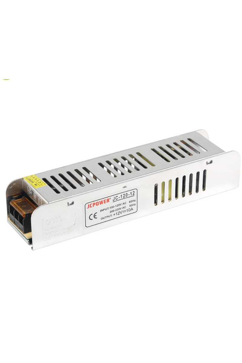 12 Volt 5 Amper Metal Slim Kasa 60 Watt Adaptör