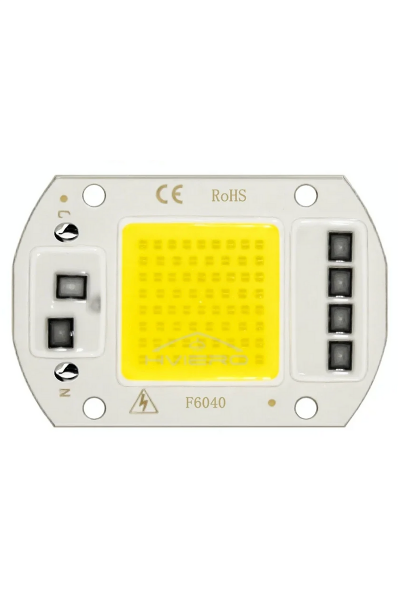 220 Volt 50 Watt Pembe Projektör Cob Led Çipi