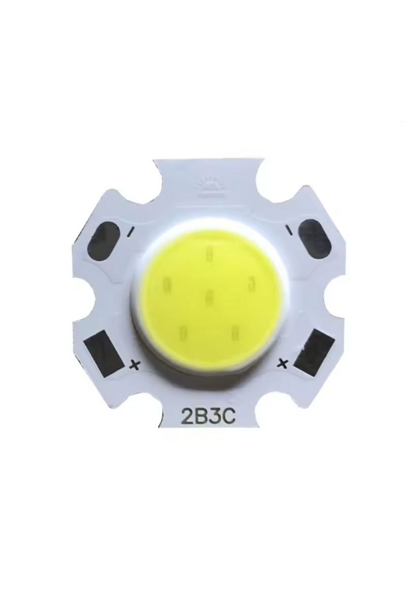 12V 5W Beyaz Cob Led (3 Adet)