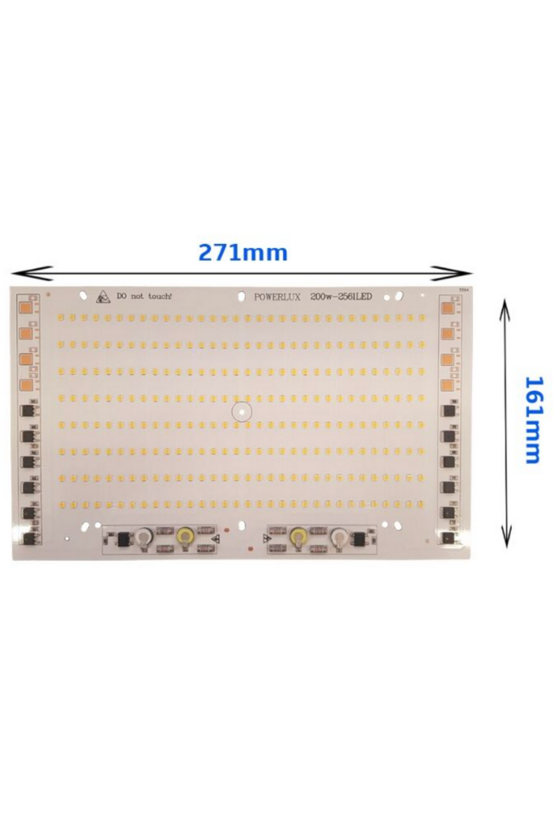 220 Volt 200 Watt Beyaz Hazır Projektör PCB Ledi SMD 2835 Ledli Projektör Kartı