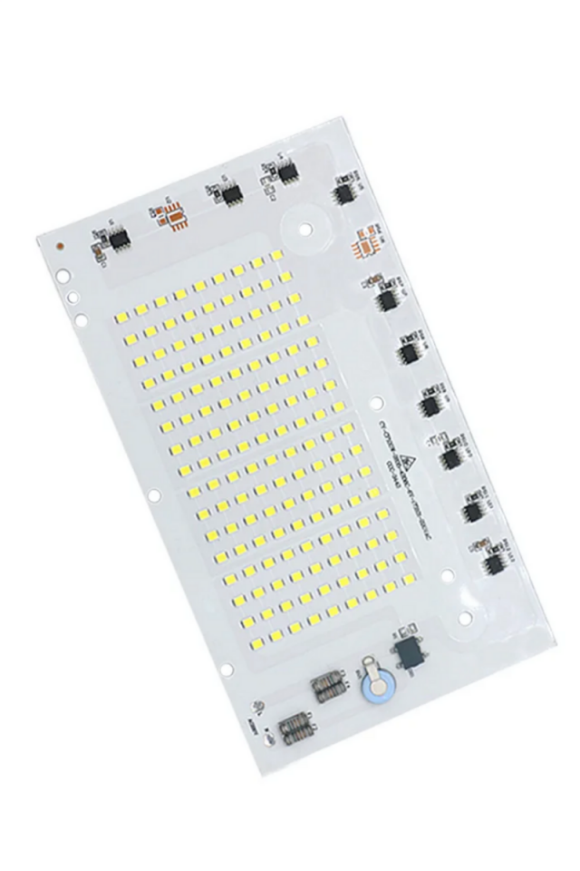 220 Volt 200 Watt Beyaz Hazır Projektör PCB Ledi SMD 2835 Ledli Projektör Kartı