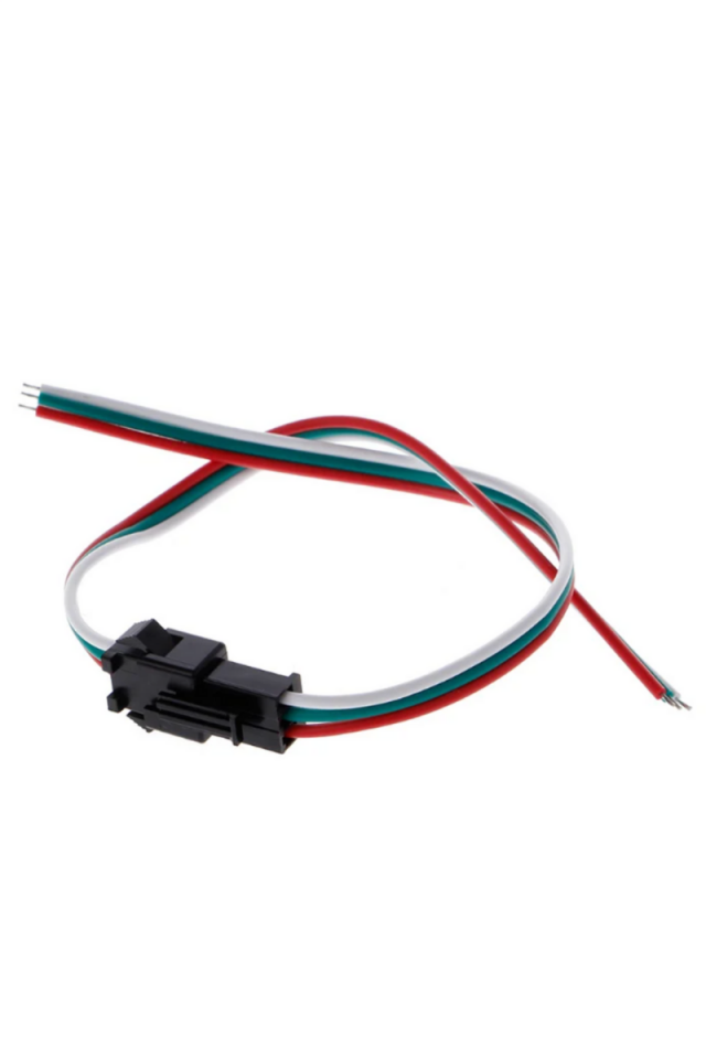 3 Lü SM Kablo Gruplama 3 Pin JST Kablo Takım Dişi-Erkek (5 Adet)