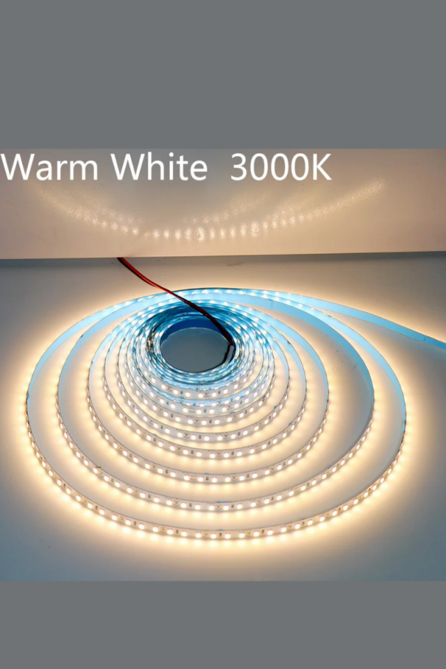 5 Volt 2835 Şerit Led 8 MM Gün Işığı 60 Ledli IP20 (5 Metre)