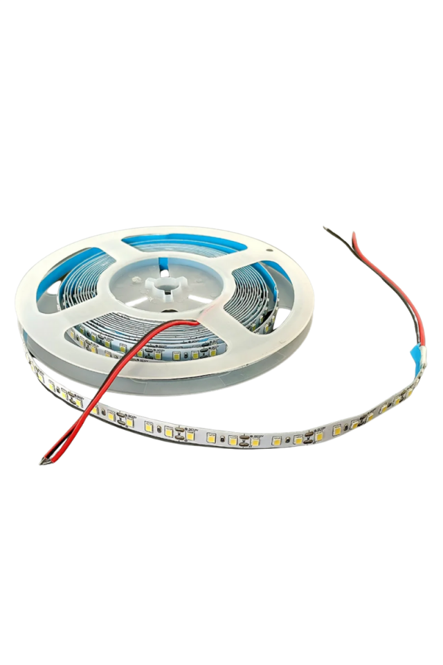 5 Volt 2835 Şerit Led 5 MM Beyaz 120 Ledli IP20 (5 Metre)