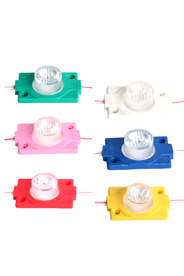 Tek Lensli Modül Led Mor 1.5w (10 Adet)