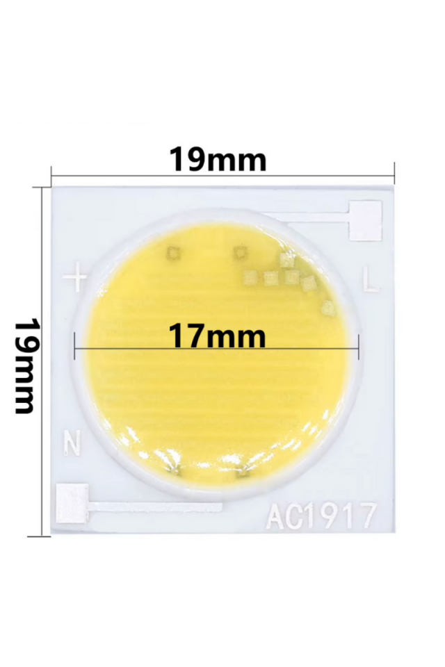 30 Watt Beyaz Cob Led 220 Volt 6500 Kelvin 19X19MM