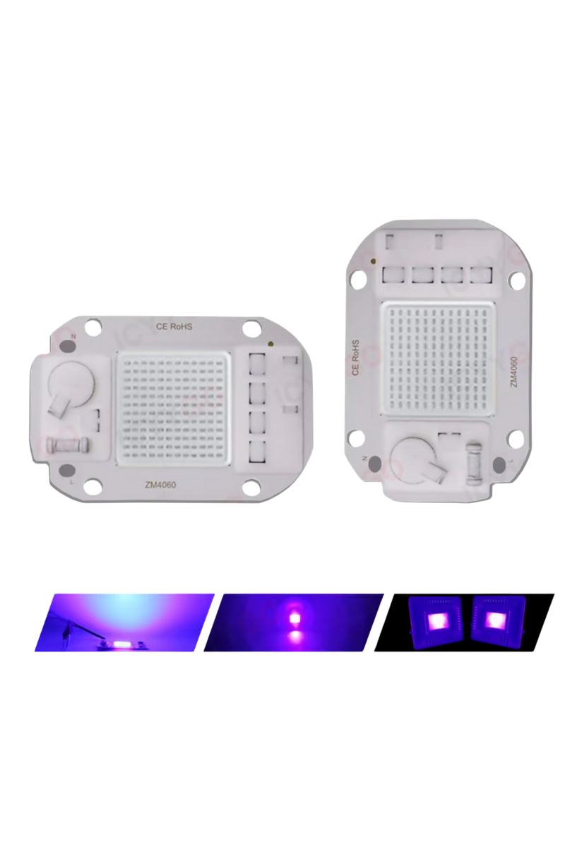 50 Watt Ultraviyole UV Cob Led 220 Volt Full Spectrum