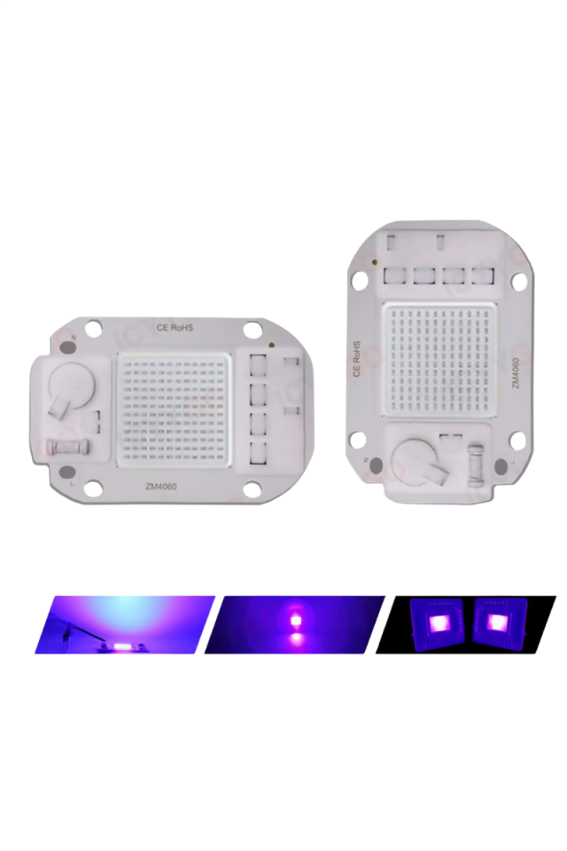 50 Watt Ultraviyole UV Cob Led 220 Volt Full Spectrum