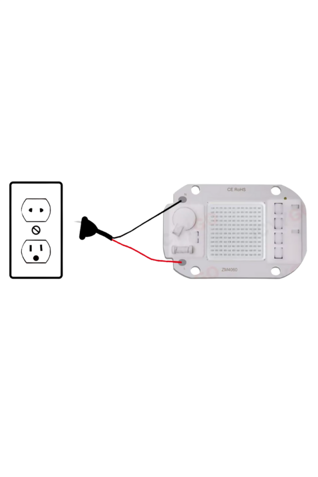 50 Watt Ultraviyole UV Cob Led 220 Volt Full Spectrum