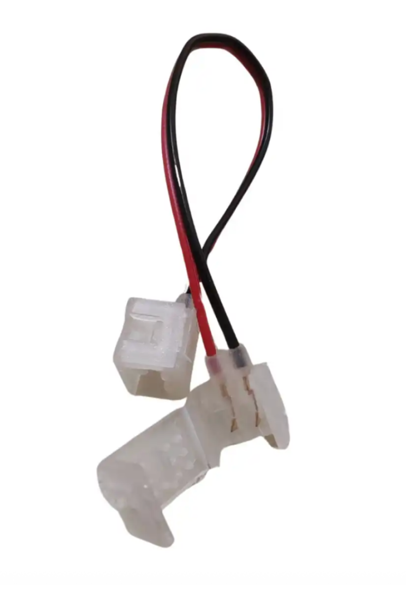 12V Çift Yönlü Neon Soketi 6X12mm Besleme Fişi Çift Yönlü Kablo Birleştirme Aparatı (5 Adet)