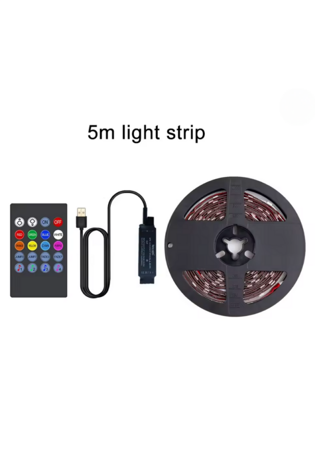 Televizyon Arkası Şerit Led Aydınlatma (5 Metre)