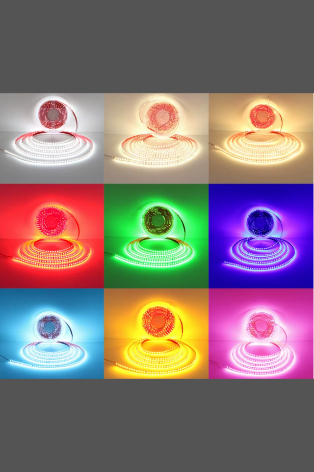 220 Volt Şerit Led Dim Edilebilir 10 Cm De Bir Kesilebilir Beyaz IP20 Şerit Led (10 Metre)